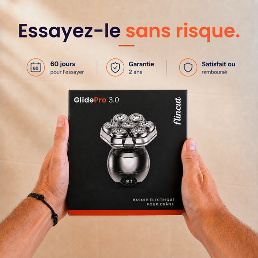 GlidePro 3.0™ - Conçu pour simplifier votre rasage du crâne