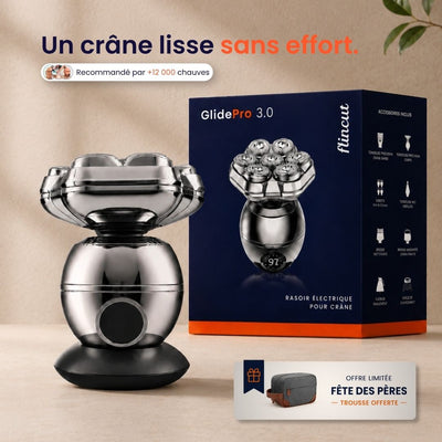 GlidePro 3.0™ - Conçu pour simplifier votre rasage du crâne (Copie)