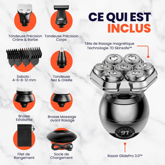Rasoir Crâne GlidePro 3.0™